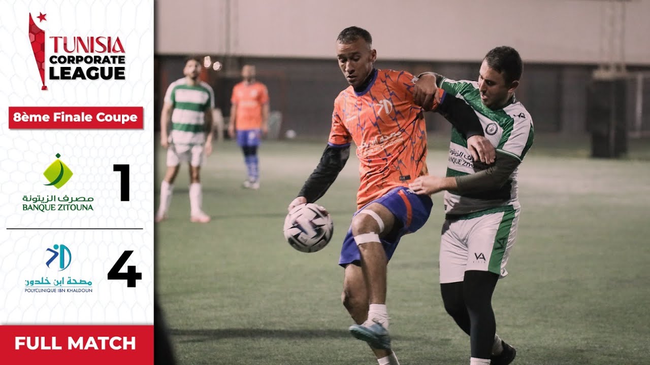 TCL Coupe | banque Zitouna 1 - 4 Polyclinique Ibn Khaldoun: l'envie a fait la différence
