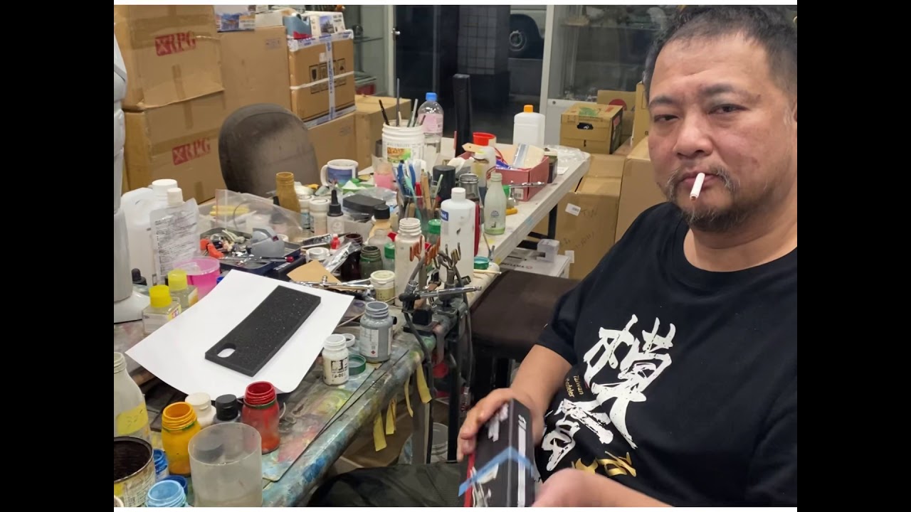 【模人好物】MADWORKS 入門款 0.5mm 噴筆 之方丈測試畫蝦蝦