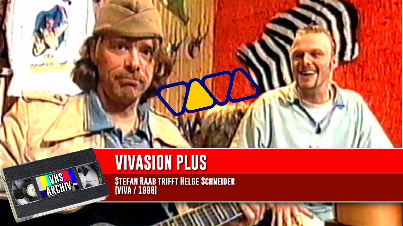 VIVASION mit Helge Schneider, Stefan Raab (VIVA 1998)