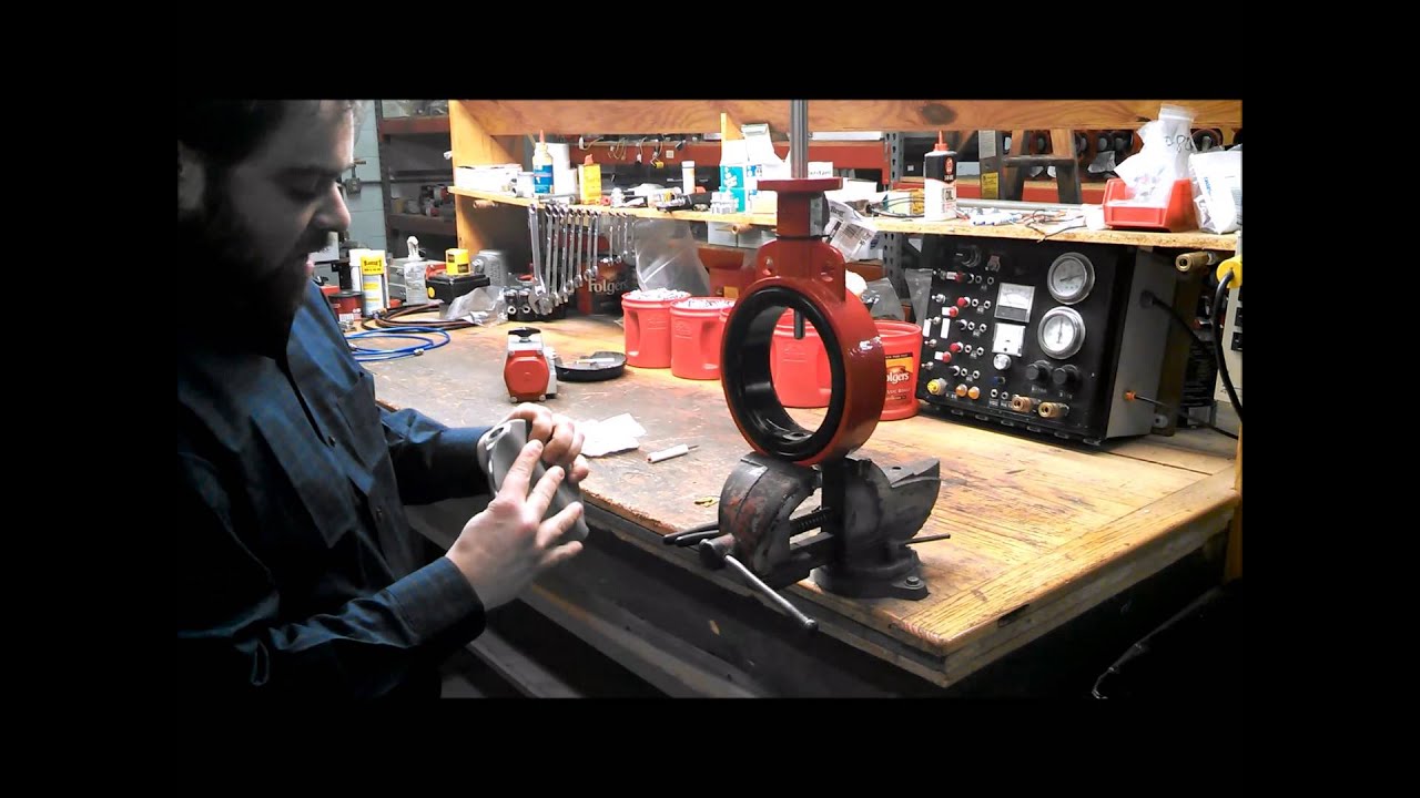 How to replace a rubber seat in a Bray butterfly valve