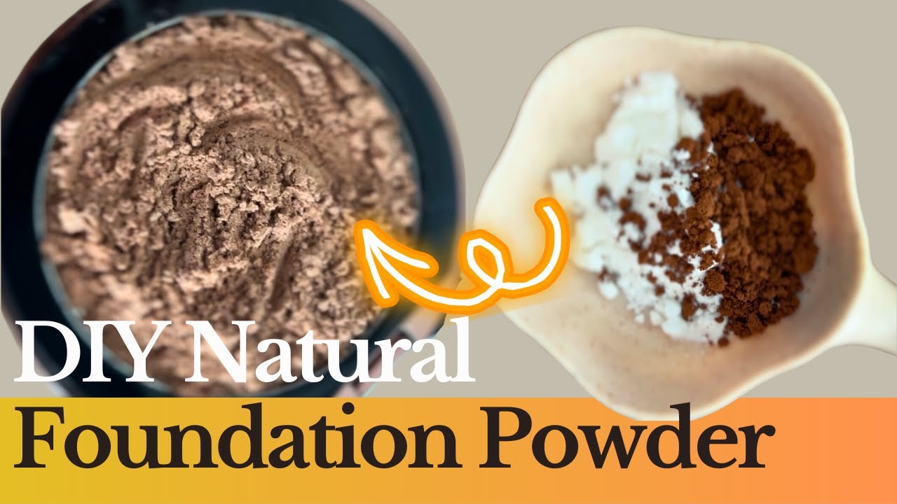 Make Your Own Natural Foundation Powder at Home! | Easy DIY Tutorial