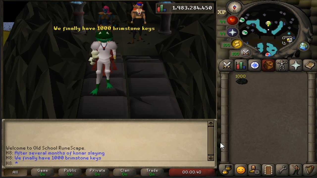 Opening 1,000 Brimstone Keys on a Maxed Account! Dusk Mystic