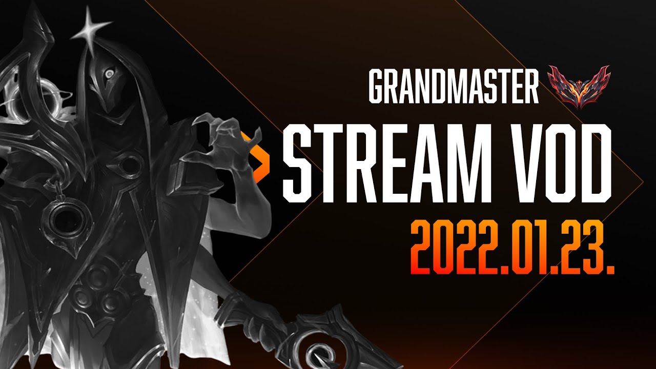 Regostern - 2022.01.23 - Grandmaster ADC Gameplay