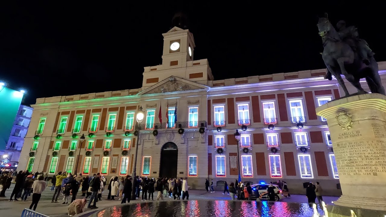 Magical Madrid Shines Bright | Christmas Lights 2024 🇪🇸