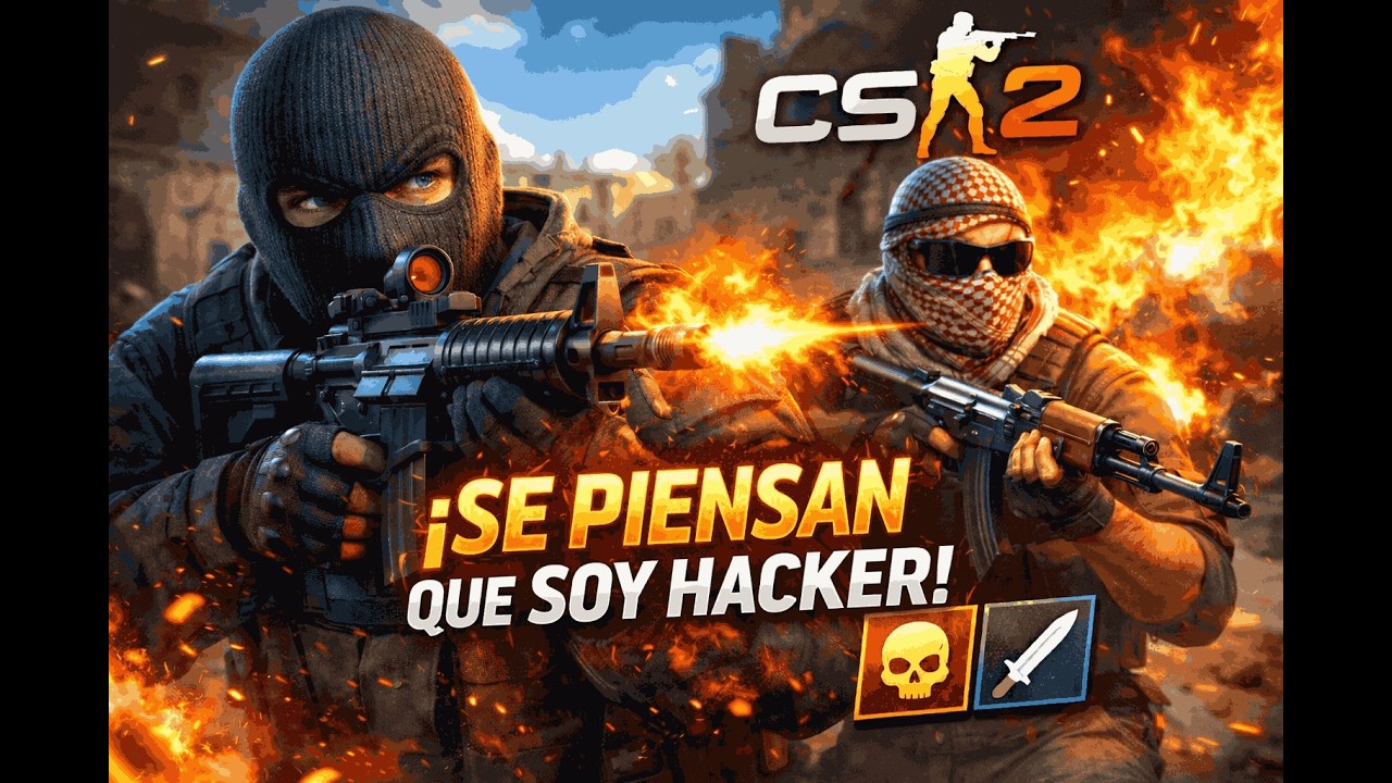 SE PIENSAN QUE SOY HACKER EN CS2 Y ME REPORTAN