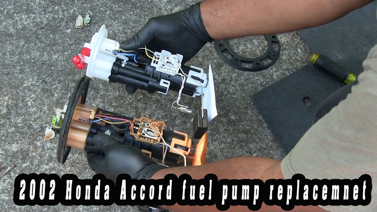 Замена топливного насоса Honda Accord 6 цилиндров 2002 года