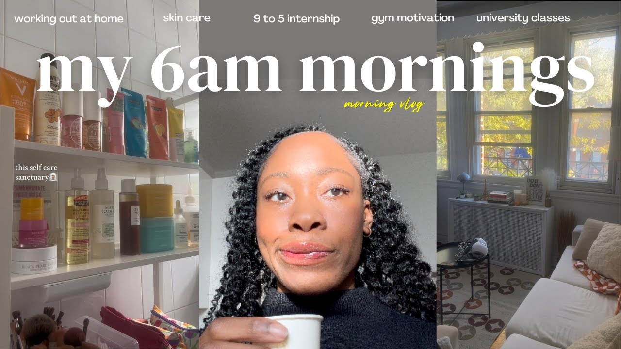 My 6AM mornings: spend the morning with me while I try to balance it all