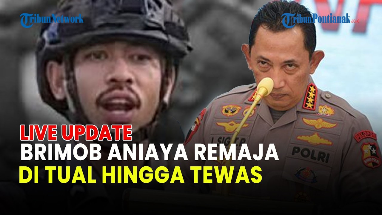 🔵 KAPOLRI JENDERAL LISTYO SIGIT PRABOWO MARAH BRIPDA MASIAS  ANIAYA REMAJA HINGGA TEWAS