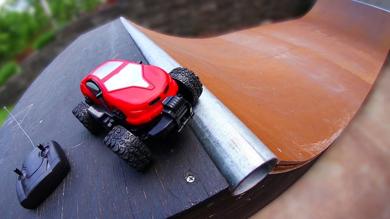 $5 RC MONSTER TRUCK VS. HOUSE!