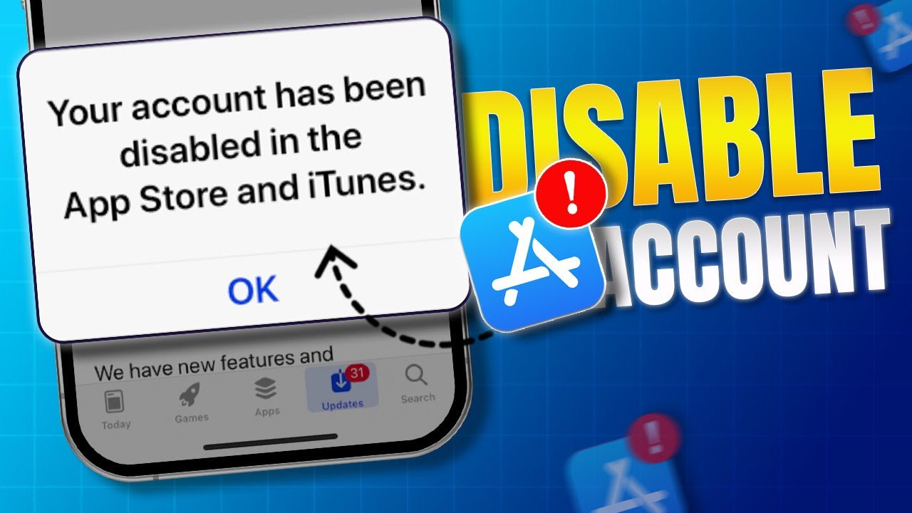 Как исправить ошибку &laquo;Ваша учетная запись отключена в App Store&raquo; на iPhone | Учетная запись App S...