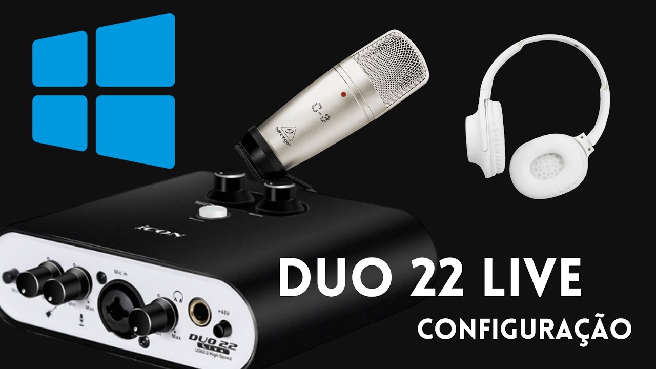Configurando a iCON Duo 22 Live: Tutorial Rápido!