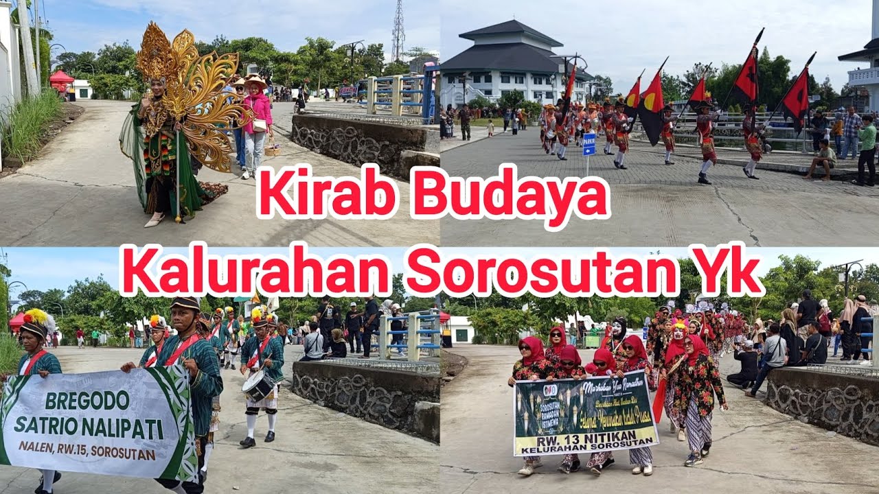 Kirab Budaya Menyambut Bulan Ramadhan Kalurahan Sorosutan Umbulharjo
