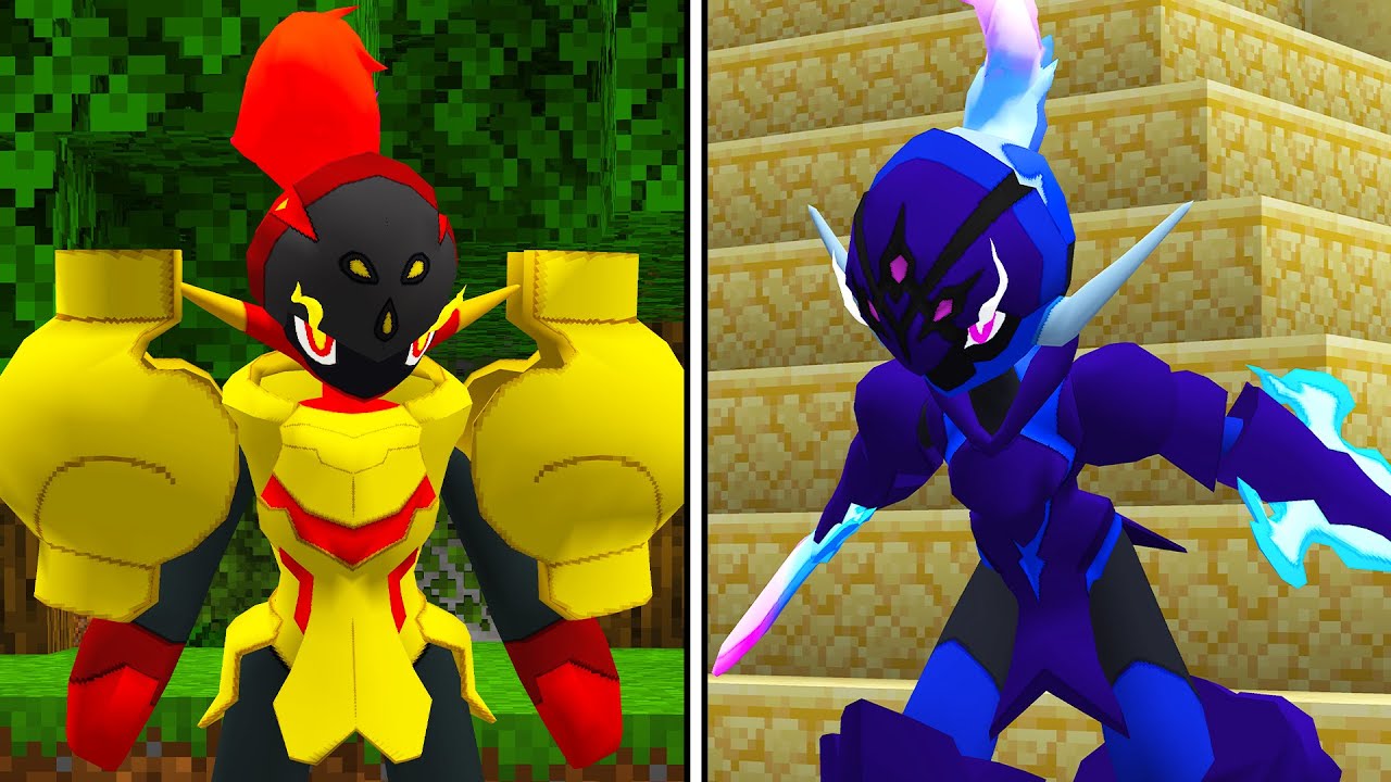ARMAROUGE vs CERULEDGE - Minecraft Pixelmon