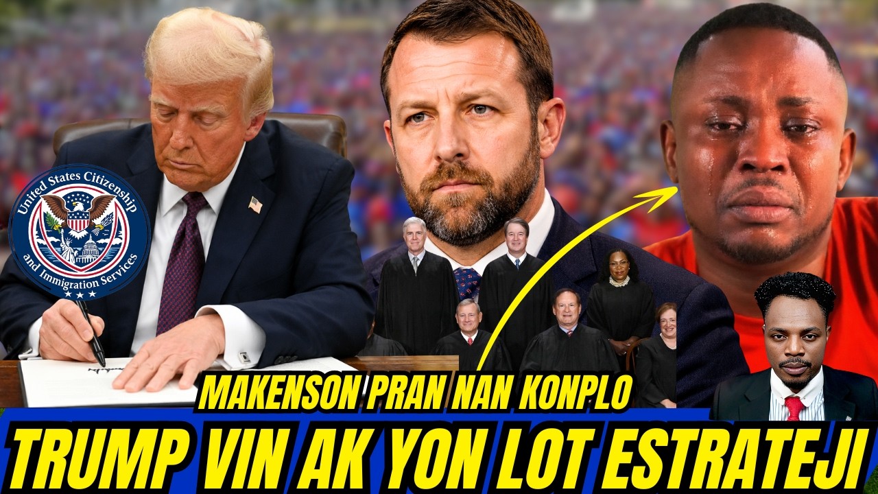 NOUVEL CHO TRUMP VINI AK YON LOT ESTRATEJI POU FE MOUN DEPOTE TET YO,PROFET MAKENSON PRAN NAN KONPLO