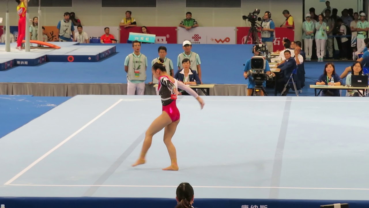 Wang Yan - FX EF - 13th Chinese National Games 2017 Tianjin