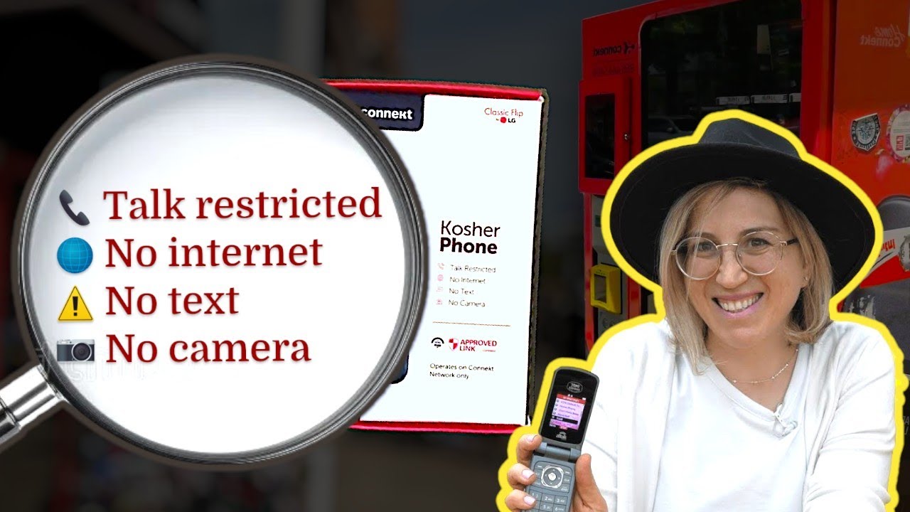 Buying and unboxing a KOSHER PHONE