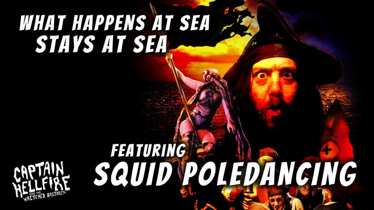 SQUID POLE DANCING... What Happens At Sea Stays At Sea...