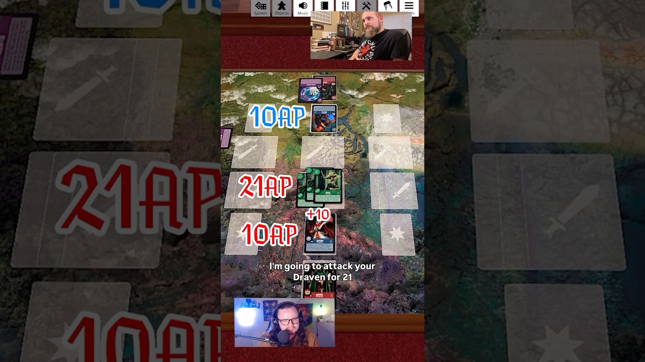 Generals Face-Off  #cardgames #tabletopgames