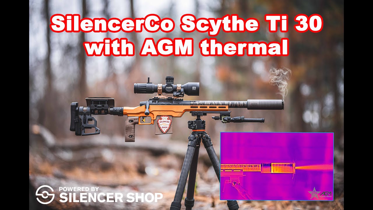 SilencerCo Scythe Ti from Silencer Shop on an 11.5