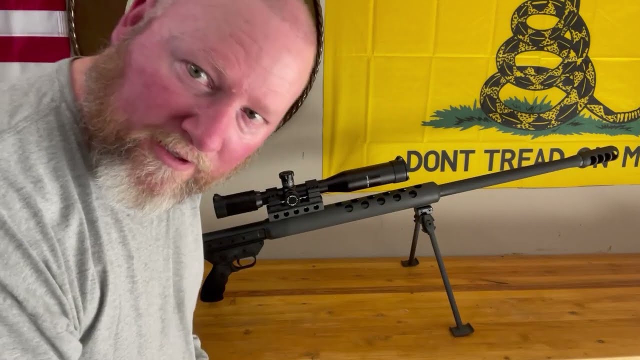 Распаковка винтовки SERBU BFG-50 BMG с креплением для прицела!!!