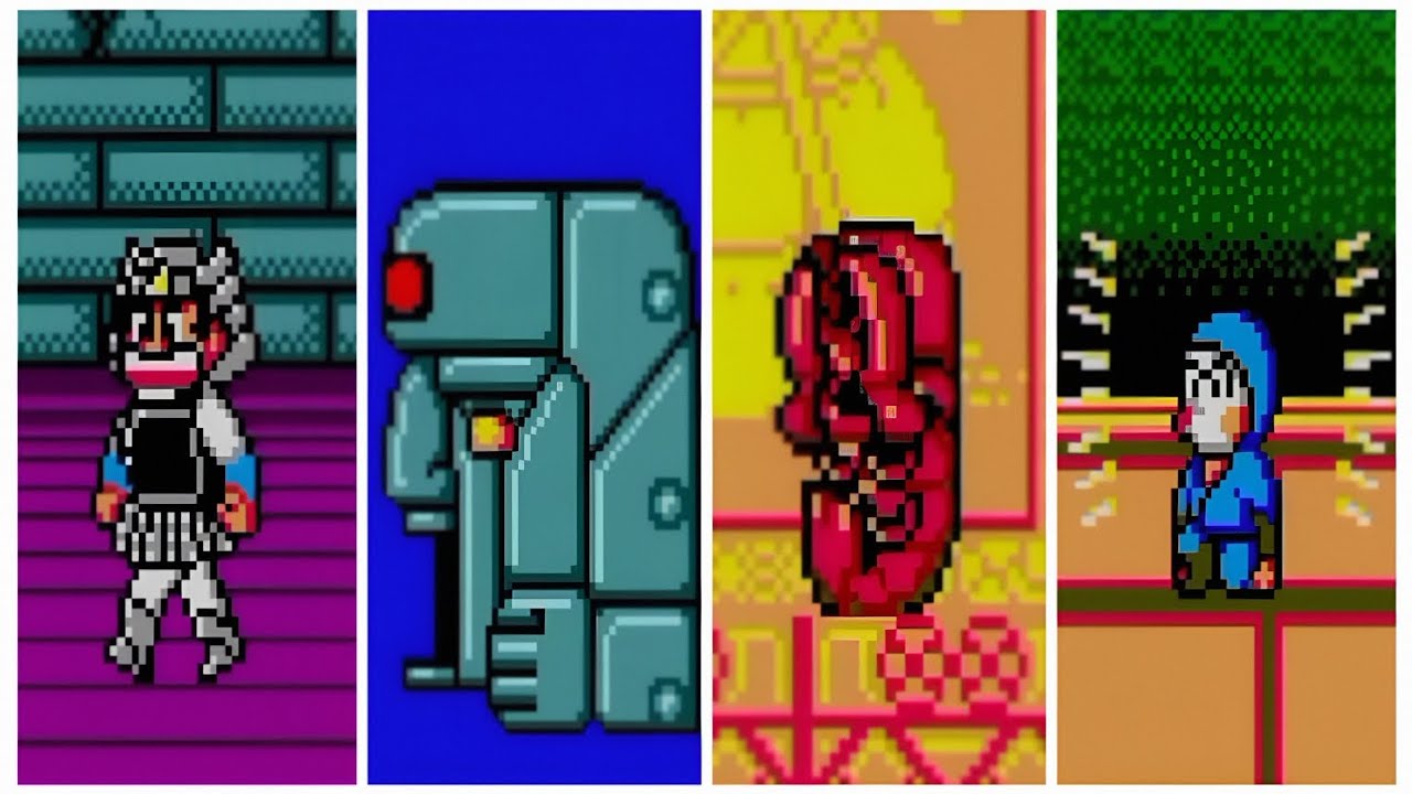 ALEX KIDD IN SHINOBI WORLD - ALL BOSSES