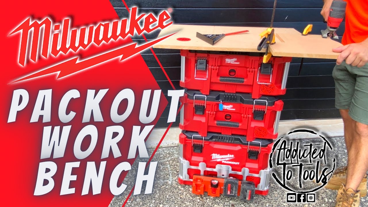 Milwaukee packout accessories workbench