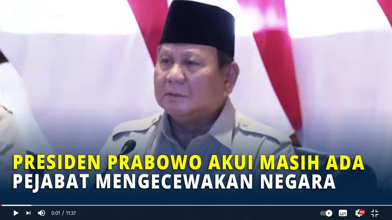 Presiden Prabowo Blak-blakan akui masih ada pejabat mengecewakan negara: Jangan Hanya Bicara Manis!