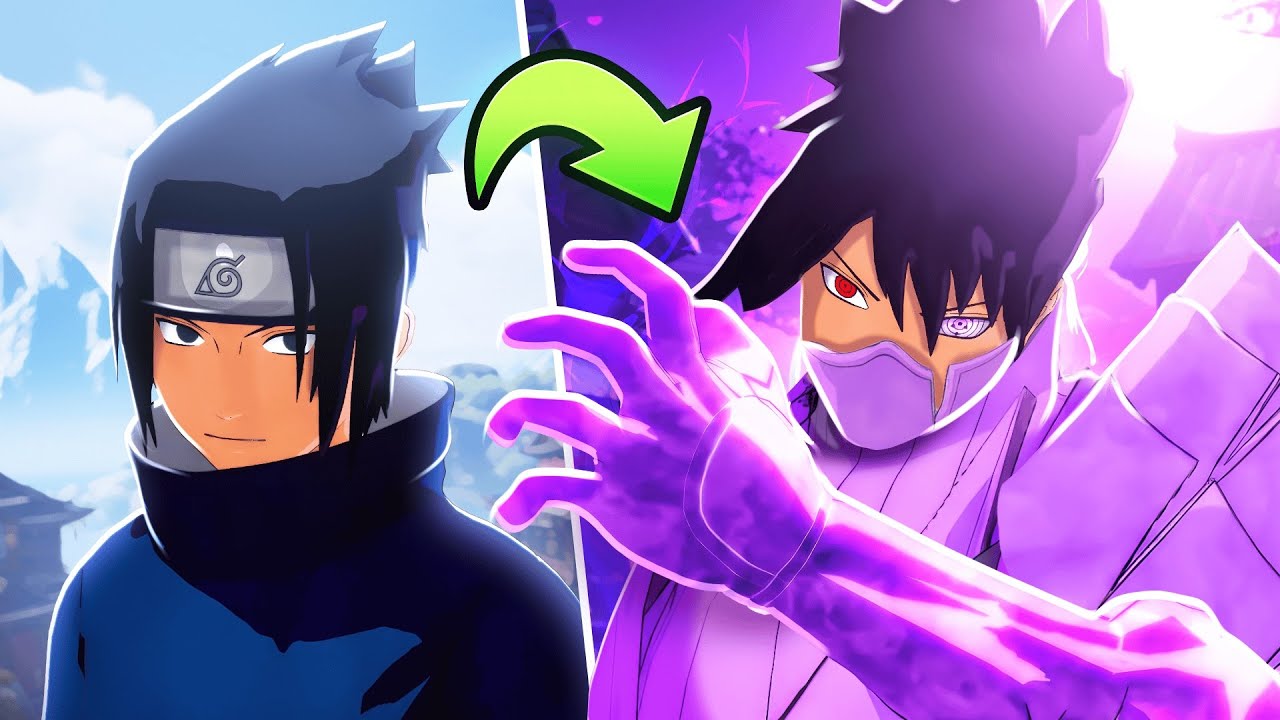 Становясь КАЖДОЙ версией Саске в Shinobi Striker