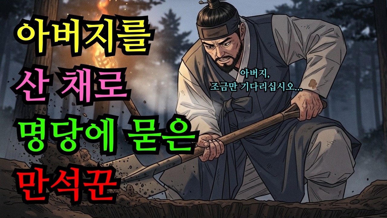 [1편] 아버지를 산 채로 묻은 만석꾼 - 조선 팔도 3대 명당과 가문의 몰락 ㅣ설화,야담,민담,전설,옛날이야기,수면동화,라디오북