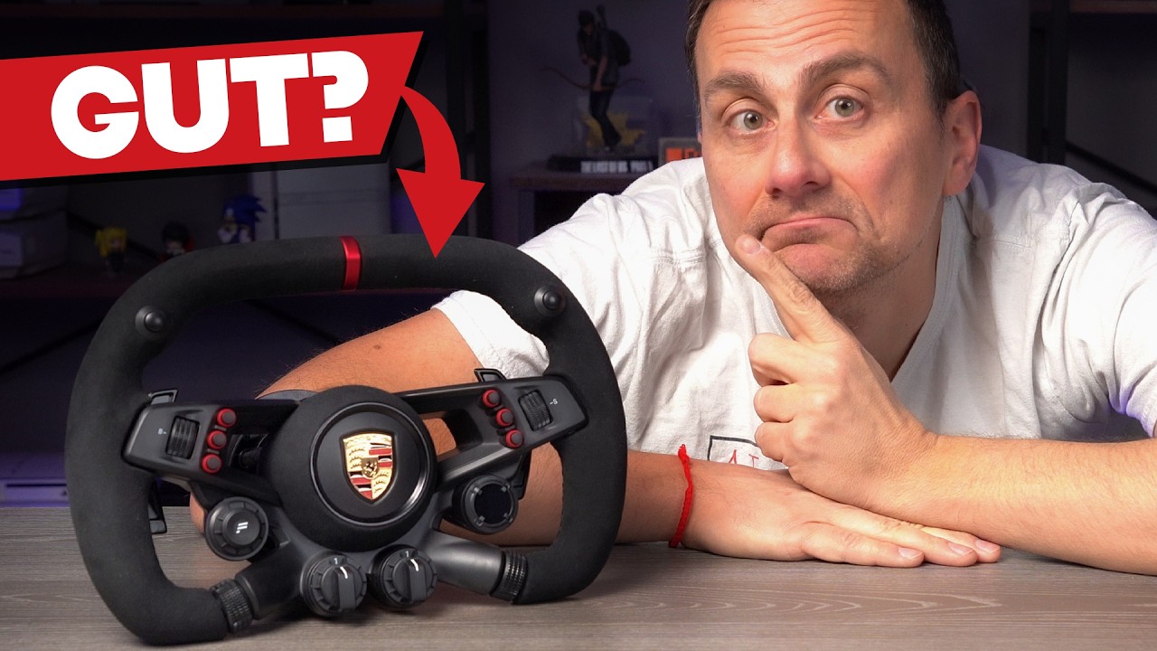 FANATEC meldet sich zurück mit diesem PORSCHE-Lenkrad (Praxis-Test)