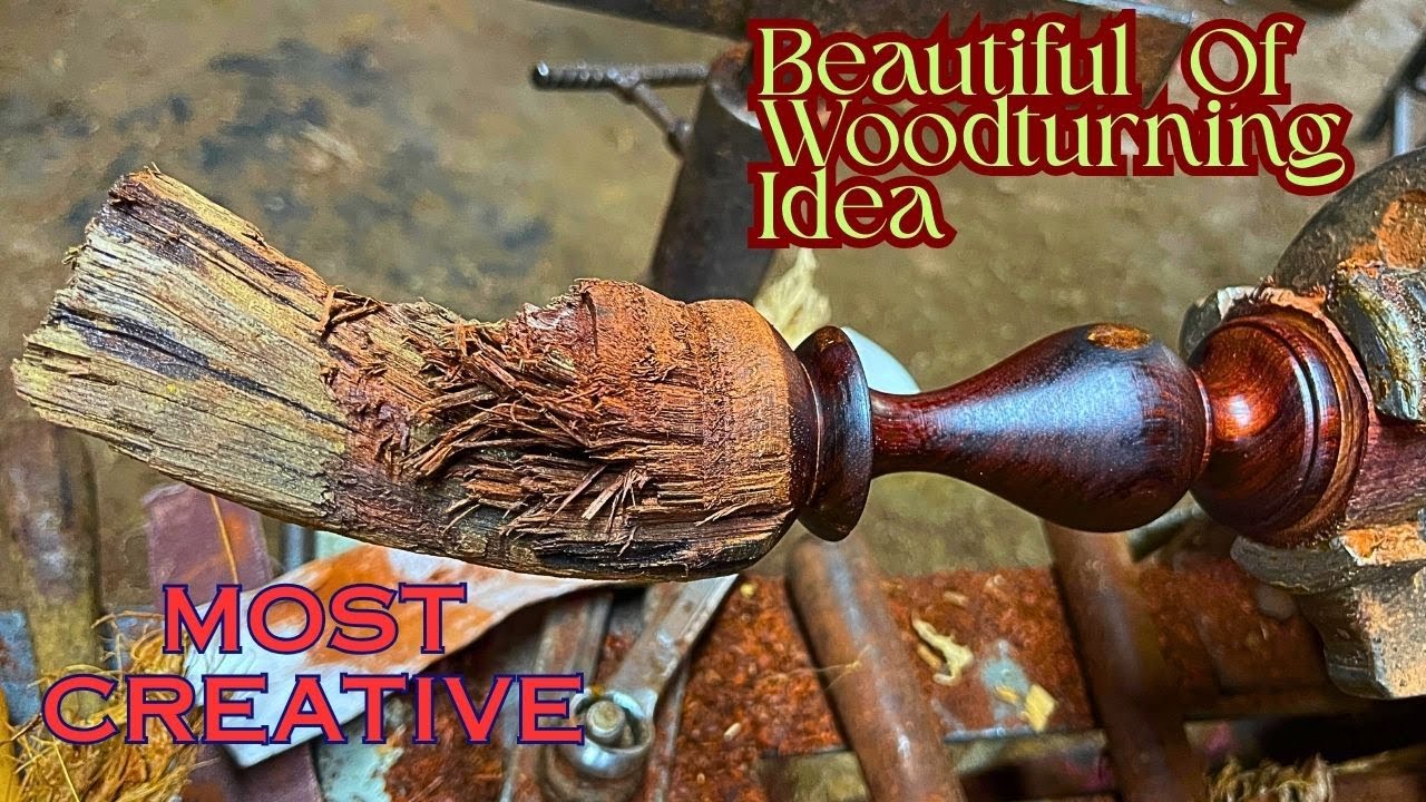 The Best Talent Of Woodturning Creative Idea