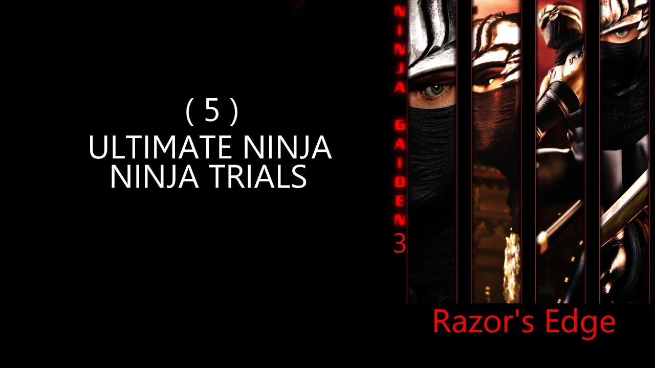 NINJA GAIDEN 3 Razor's Edge PS4 ULTIMATE NINJA 5 (NINJA TRIALS)