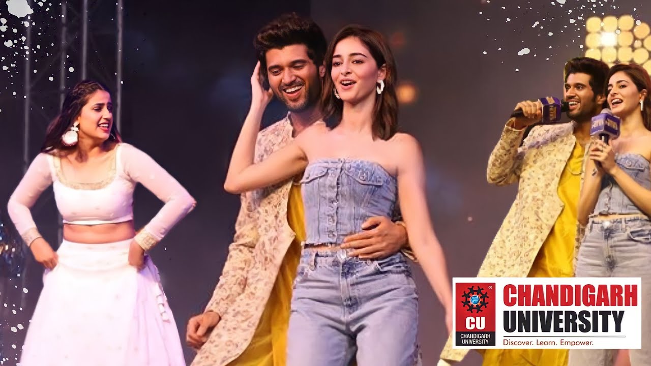 The Vijay Devarakonda at Chandigarh University | LIGER