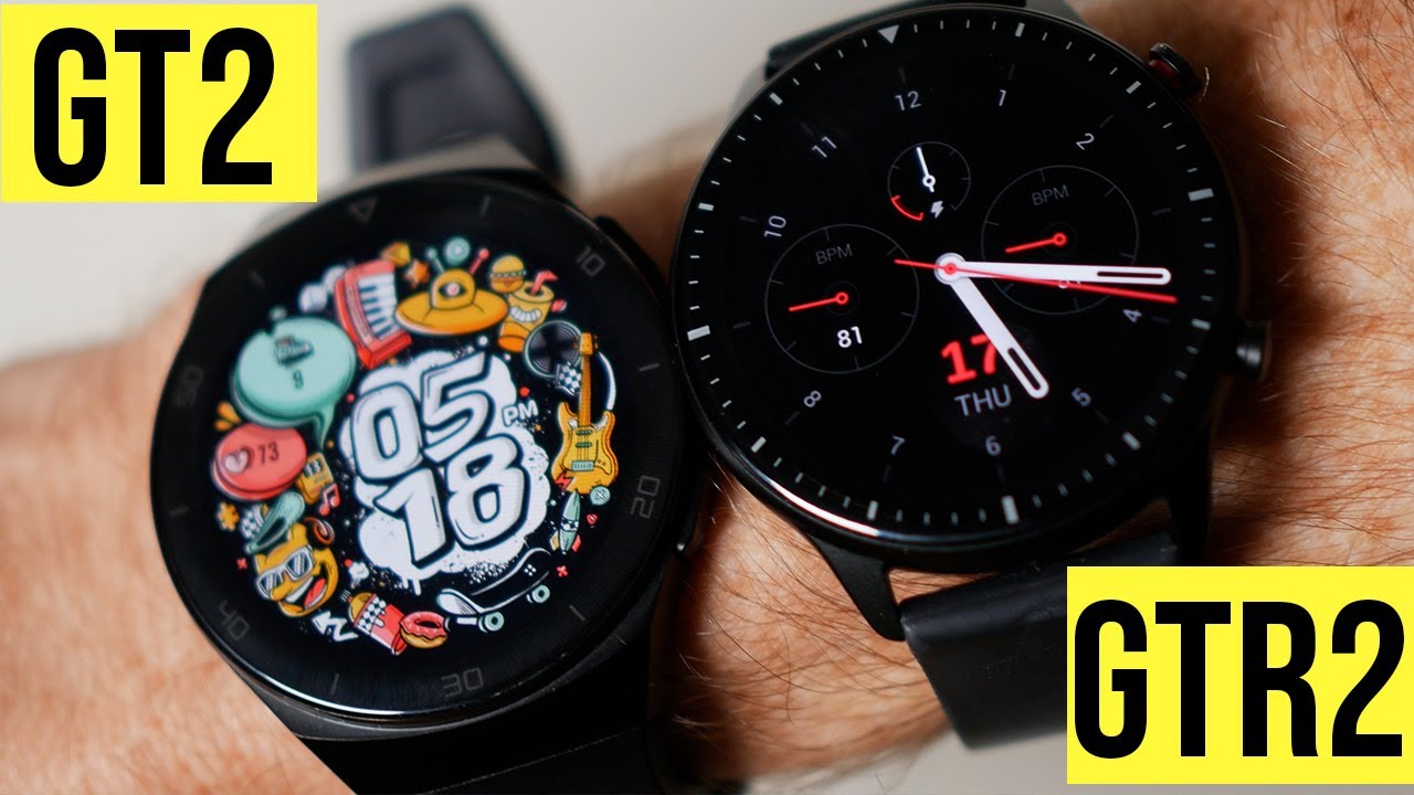 Amazfit GTR 2 vs Huawei GT2: Which Should You Buy?