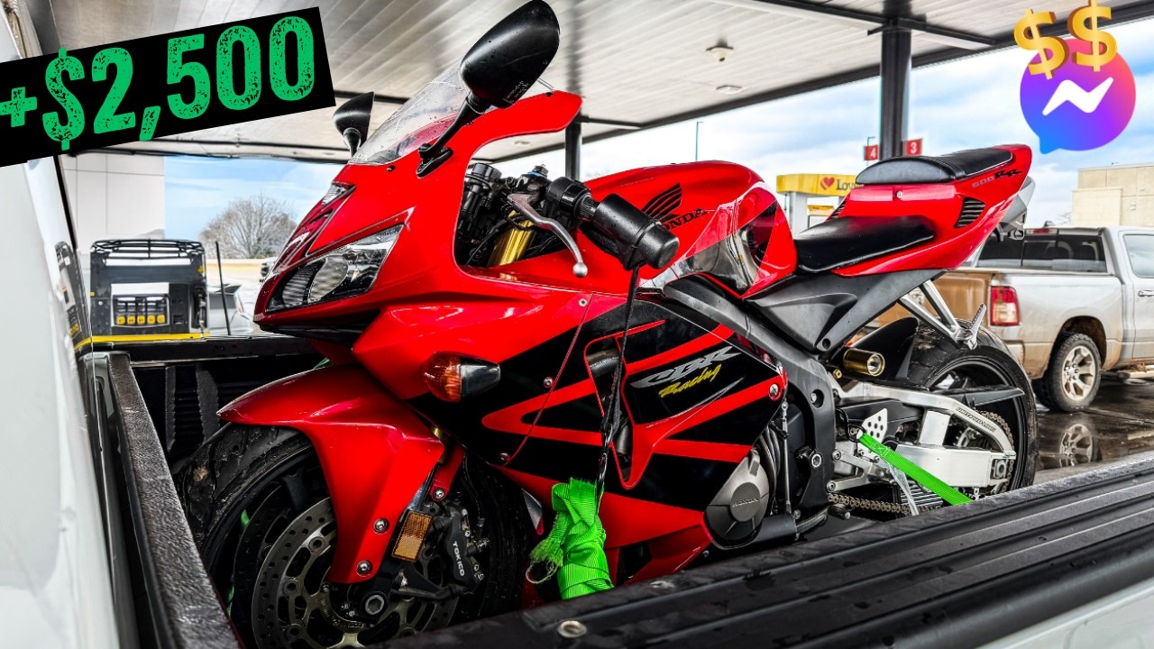 BUYING + FLIPPING SUPER RARE CBR ON FACEBOOK (BARN FIND)