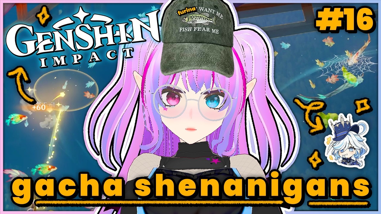gacha shenanigans #16: fish fear me (+ furina build doesn’t want me) in genshin impact