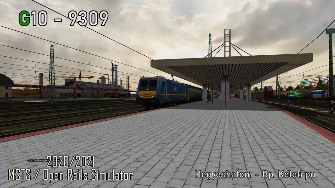 [MSTS/OR] - G10 (9309) (Hegyeshalom - Bp. Keleti pu.)