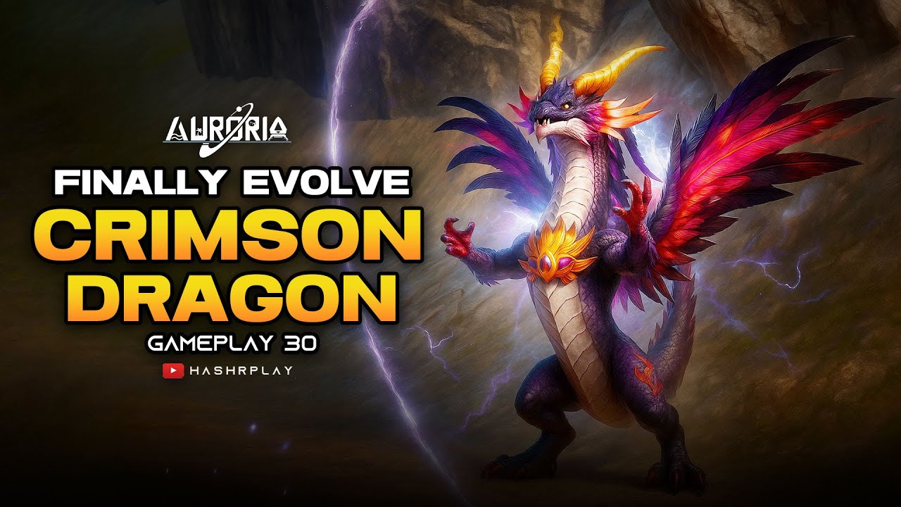 🔥Finally Evolve Crimson Dragon in Auroria And Having Fun With Friends🔥Auroria Gameplay 30