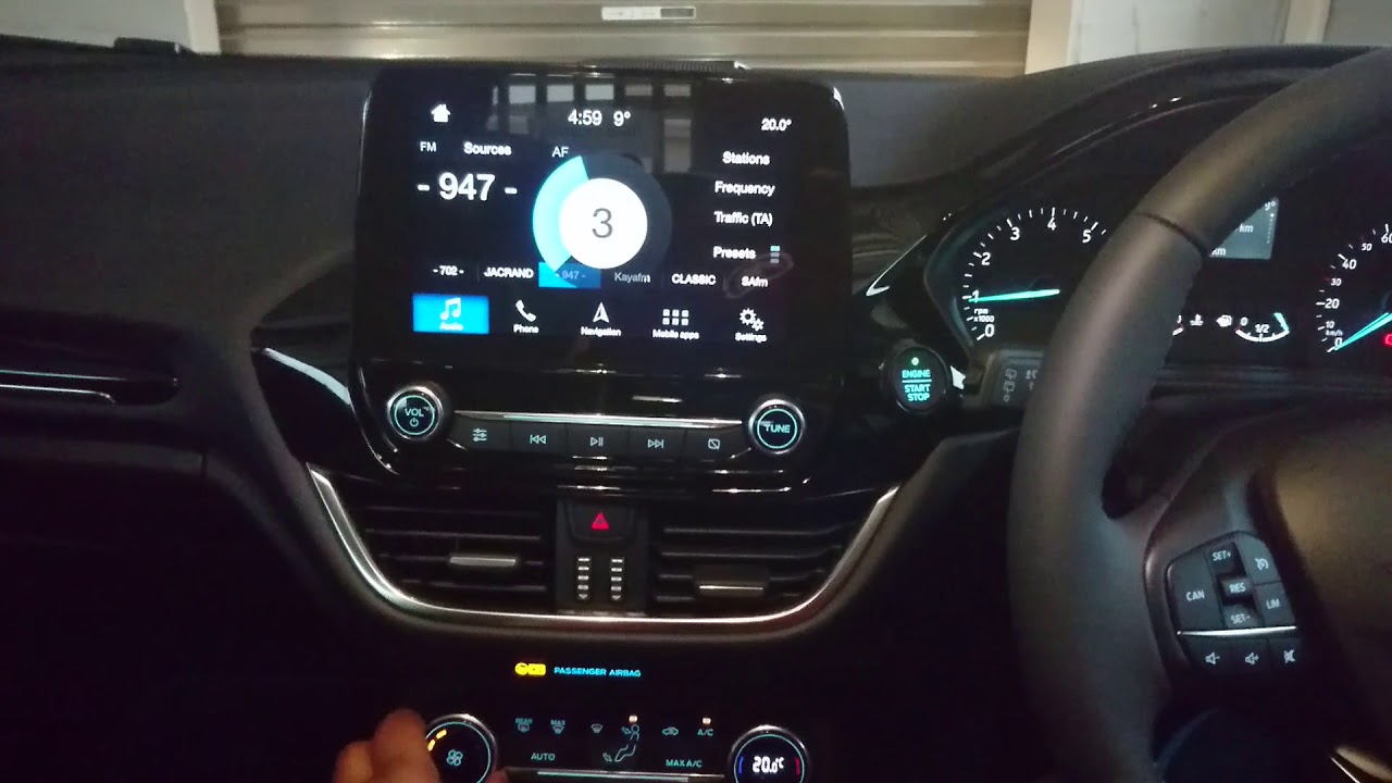 2018 Ford Fiesta 1.0 Ecoboost Titanium Interior Overview (2019 and 2020)