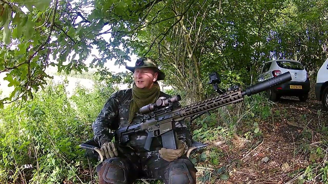 Ares 308L deluxe in game & review Airsoft