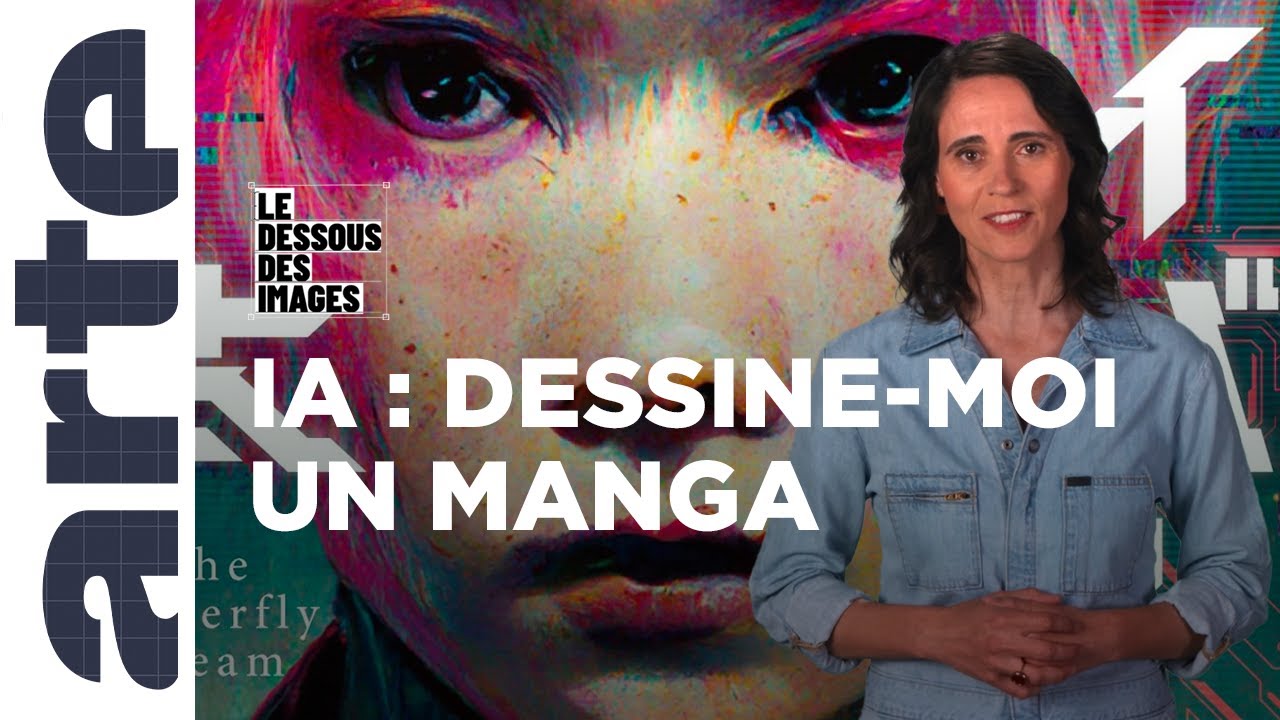 Japon : le premier manga intégralement dessiné par une IA - Le Dessous des images - ARTE