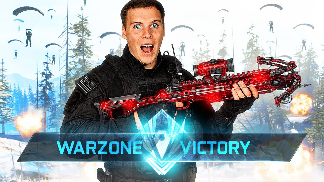 Я выиграл турнир по Warzone, в котором участвовали только игроки с арбалетами.