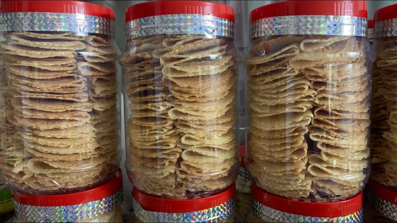 Resepi kuih kapit @ kuih sepit | love letter recipe | resepi jualan emak saya