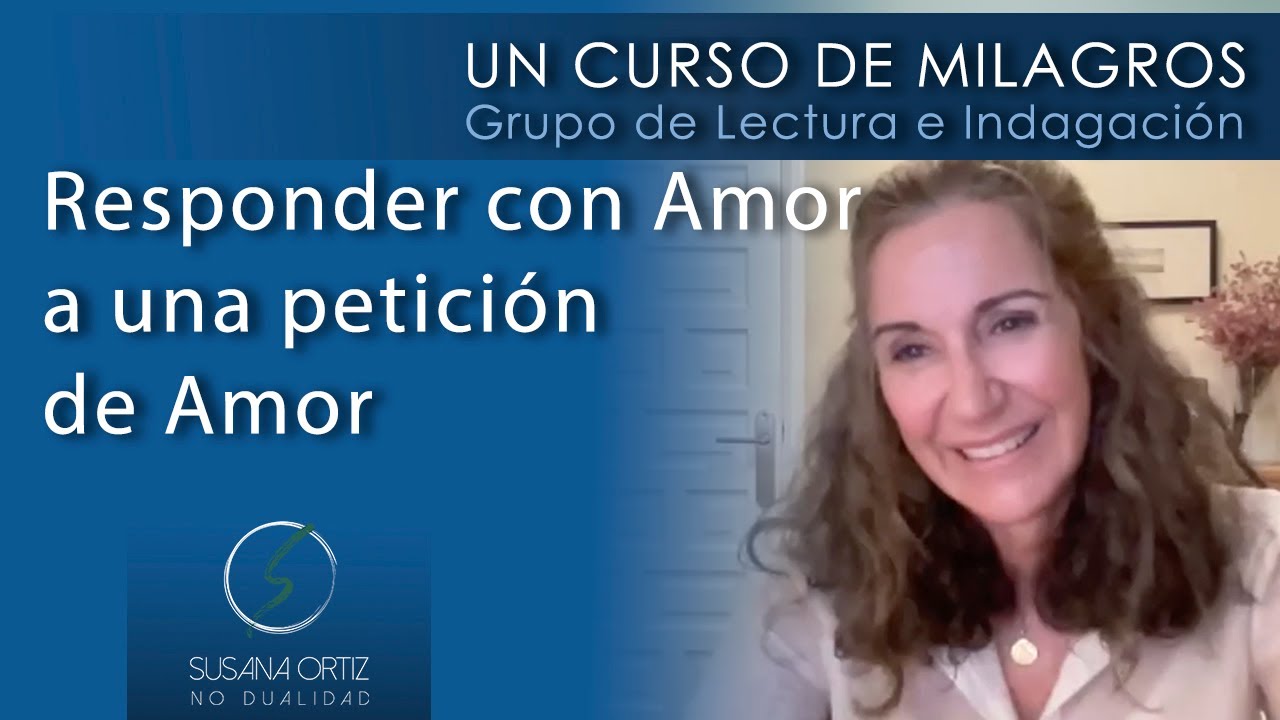 Responder con Amor a una petici&oacute;n de Amor.