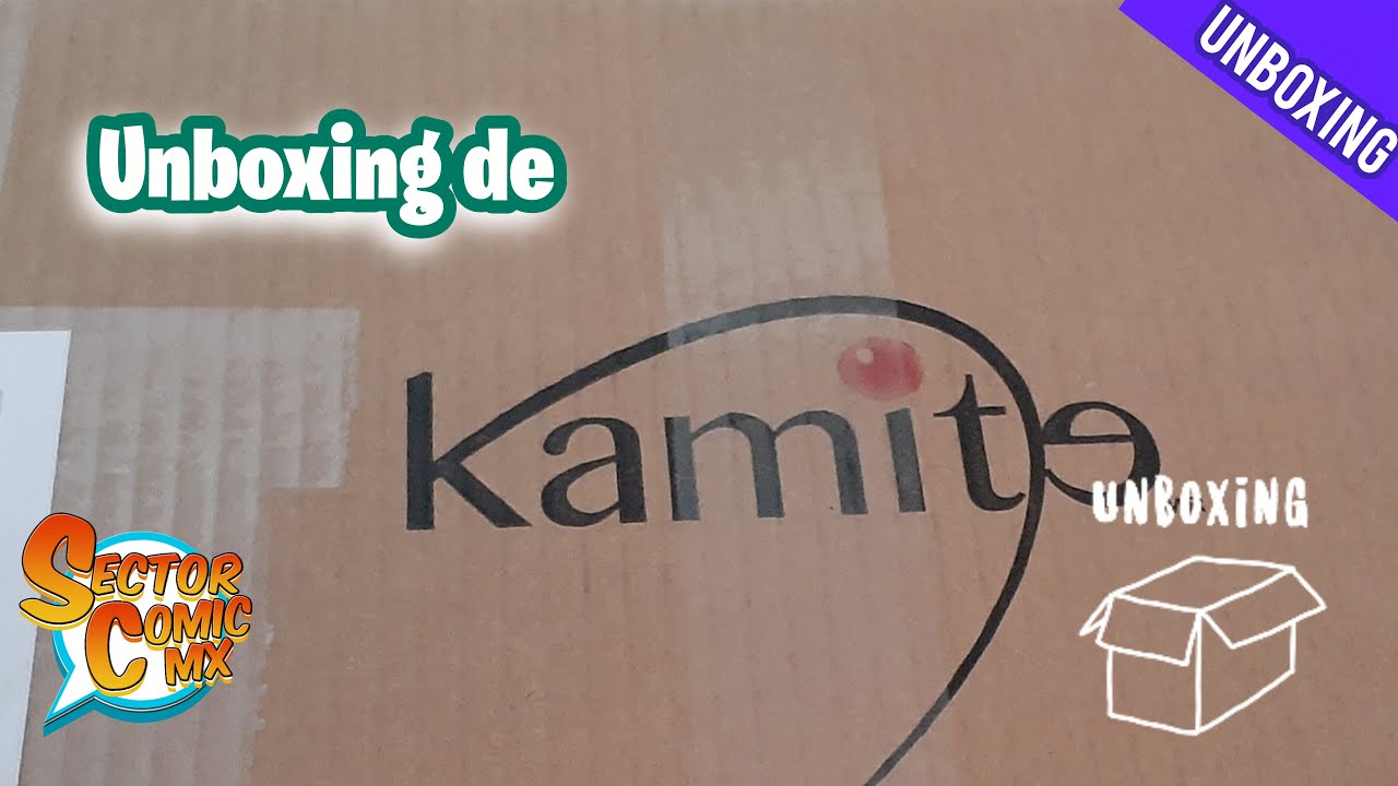 UNBOXING KAMITE C&Oacute;MICS