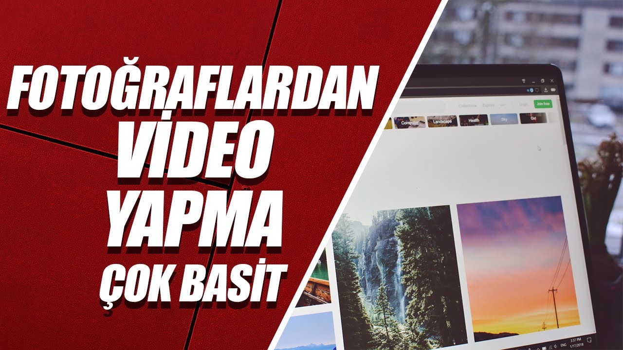 FOTOĞRAFLARDAN M&Uuml;ZİKLİ SLAYT VİDEO YAPMA (PROGRAM İNDİRMEDEN &ndash; BİLGİSAYARDA)