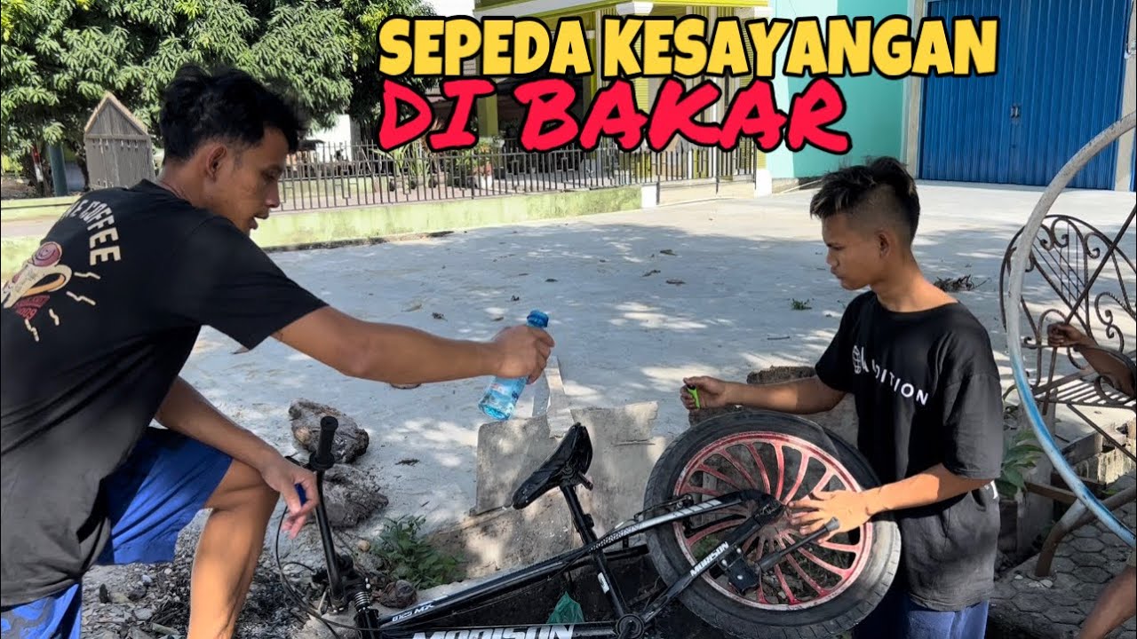 Rian Arifin Marah! Sepeda Iwan Di Bakar