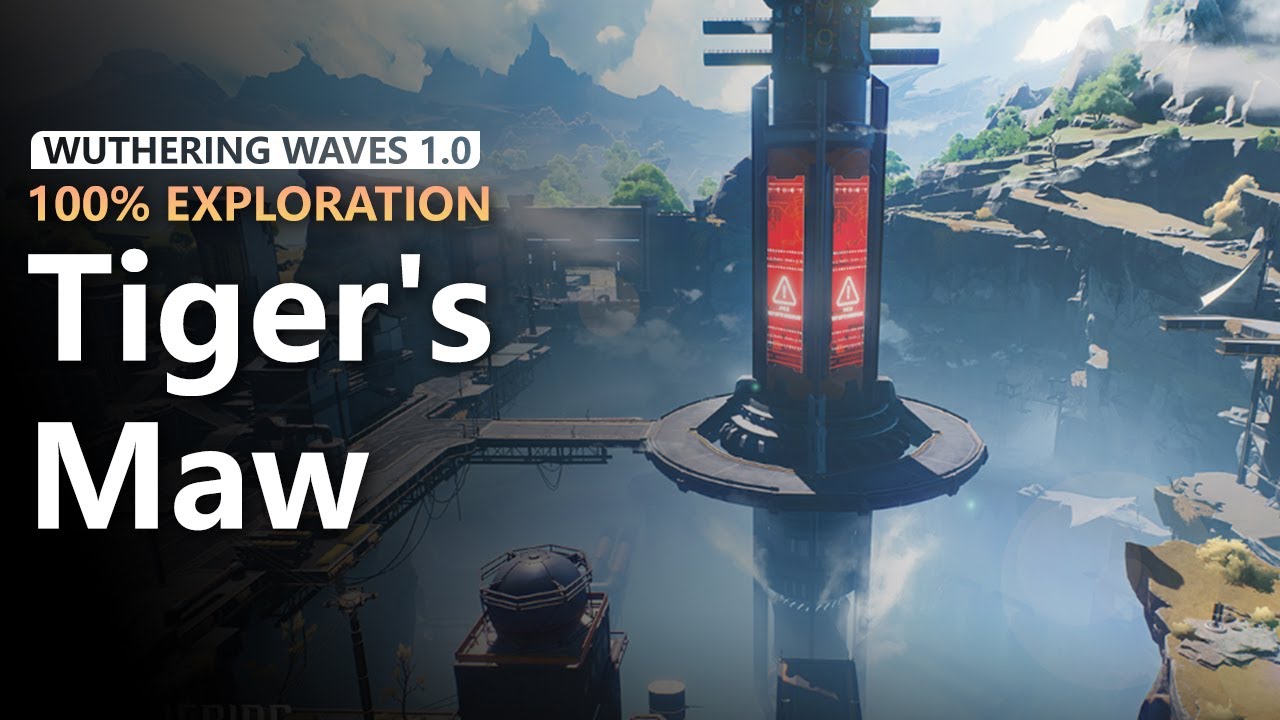 Huanglong 100% Exploration (P10: Tiger's Maw) - CASKET - CHEST - BLOBFLY | Wuthering Waves