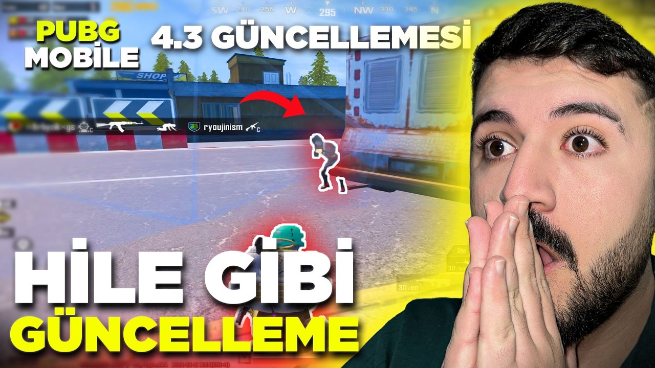 HİLE GİBİ GÜNCELLEME😱! | YENİ 4.3 GÜNCELLEMESİ GELDİ! | PUBG MOBİLE