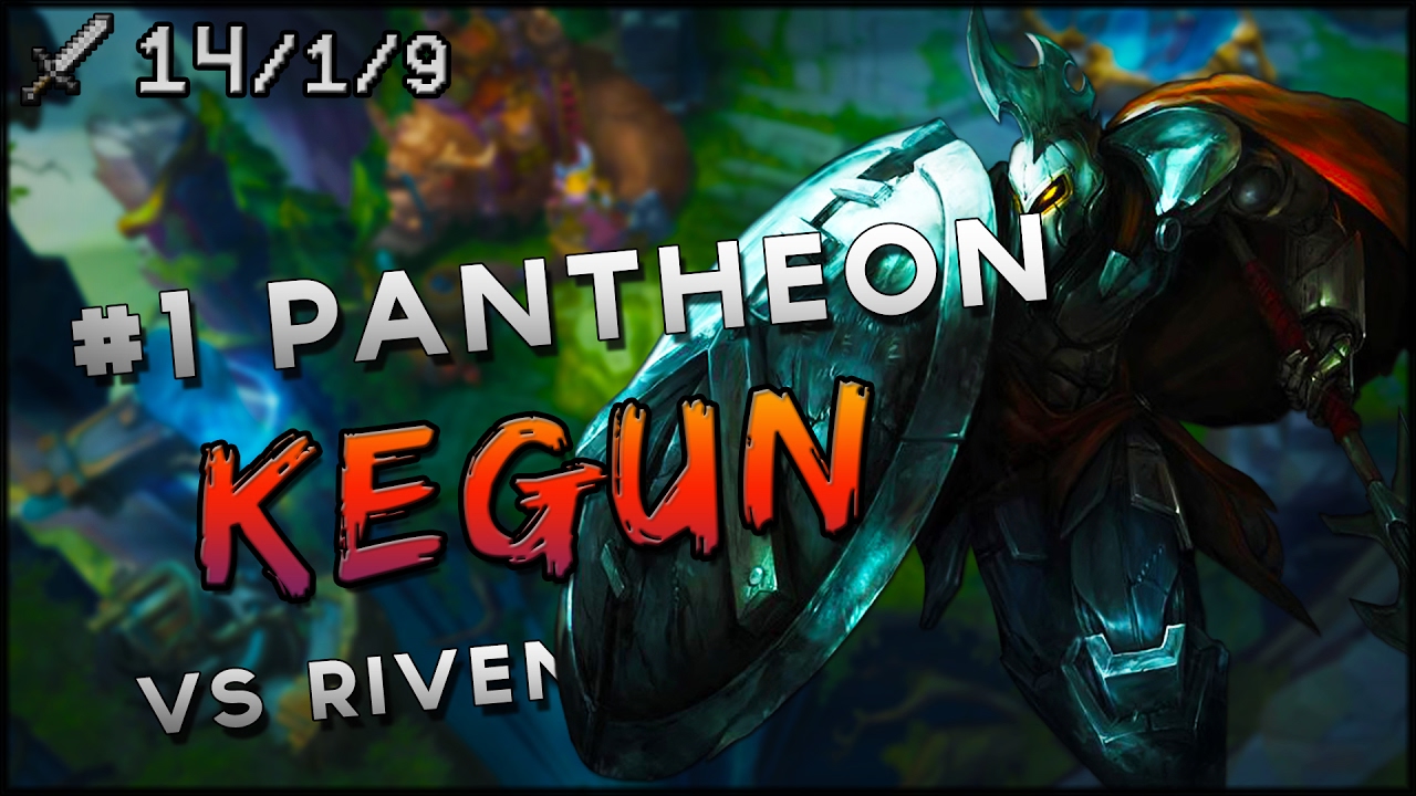 S7 | Keegun #1 Pantheon vs Riven TOP | Ranked League VOD